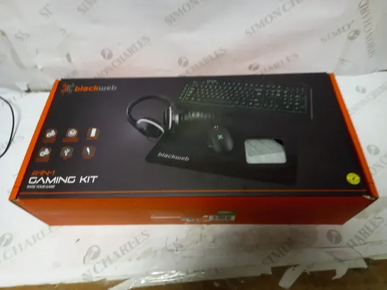 BLACKWEB 4-IN-1 GAMING KIT