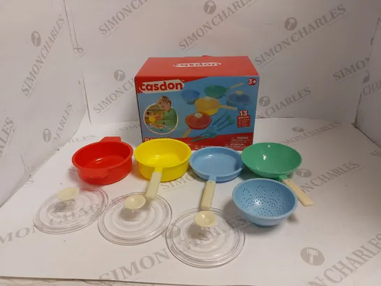 BRAND NEW BOXED CASDON PAN SET AGES 3+