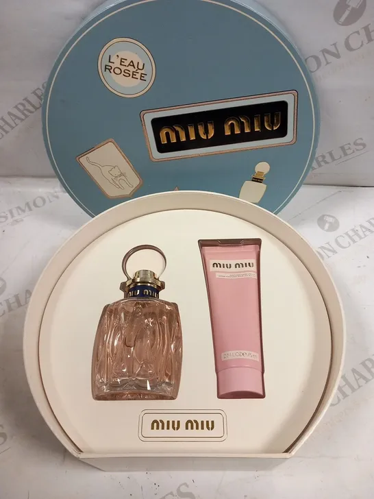 BOXED L'EAU ROSSE MIU MIU GIFT SET