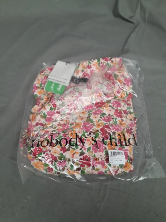 SEALED NOBODYS CHILD DAHLIA MIDI DRESS REECE FLORAL - UK 12 