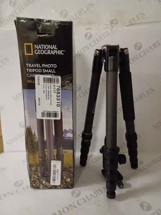 NATIONAL GEOGRAPHIC TRAVEL PHOTO TRIPOD SMALL CARBON FIBRE 