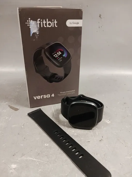 BOXED FITBIT VERSA 4 FITNESS SMARTWATCH 