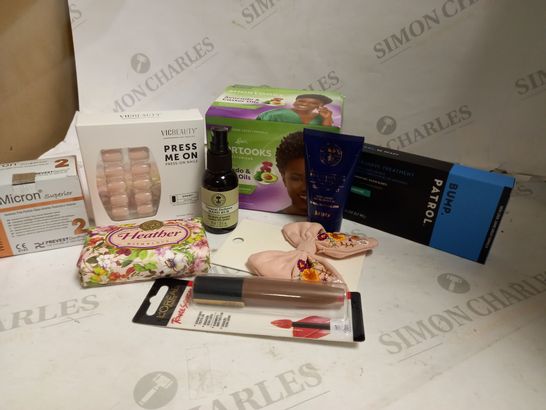 LOT OF APPROXIMATELY 20 ASSORTED HEALTH & BEAUTY ITEMS, TO INCLUDE MICRON, L'OREAL, NEAL'S YARD, ETC