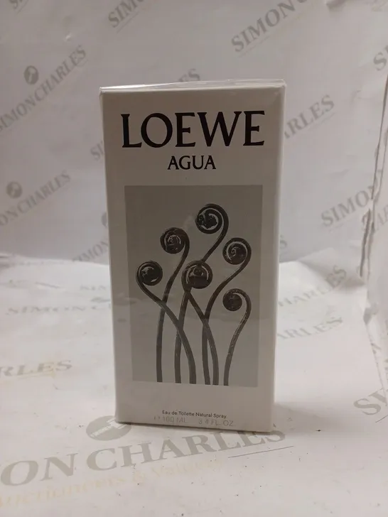 BOXED AND SEALED LOEWE AGUA EAU DE TOILETTE 100ML