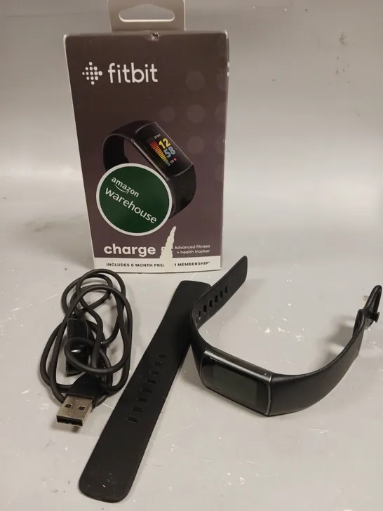 BOXED FITBIT CHARGE 5 ADVANCED FITNESS & HEALTH TRACKER WATCH 