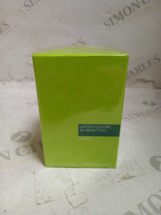 LOT OF 24 SEALED UNITED COLORS OF BENETTON UNISEX EDT (24 X 75ML)