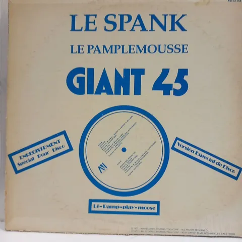 LOT OF 10 ASSORTED VINYL RECORDS, TO INCLUDE; LE SPANK, SHAFT, LADY BUG, GLORIA GAYNOR, PYRAMID DISCO, LALOMIE WASHBURN, ANTHONY WHITE, KONGAS AND HERMANS HERMITS