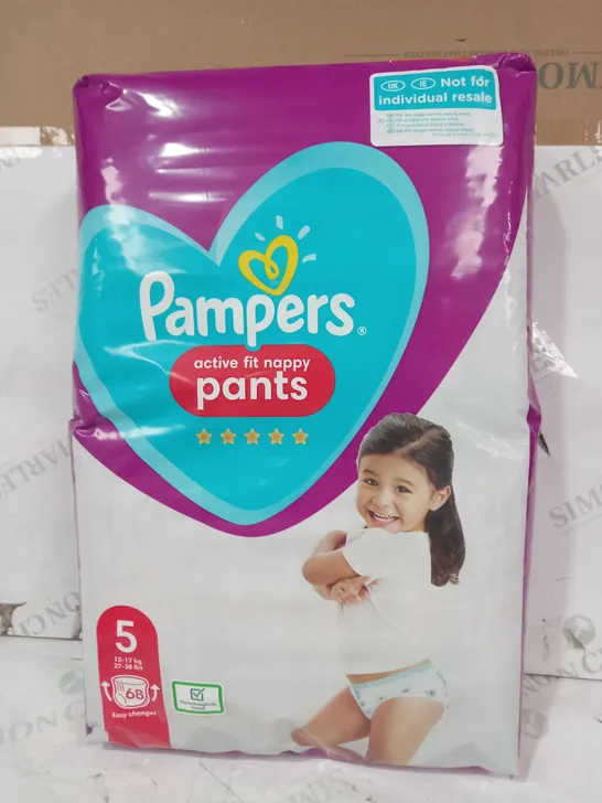 PAMPERS ACTIVE FIT NAPPY PANTS