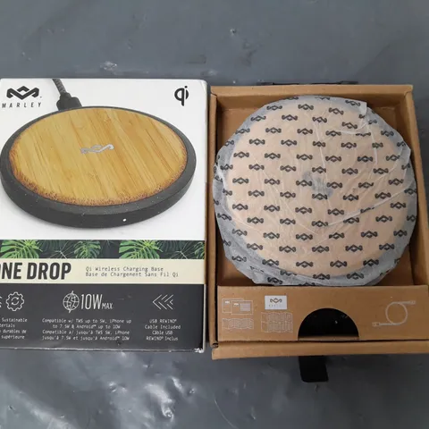 BOXED MARLEY ONE DROP WIRELESS CHARGING BASE