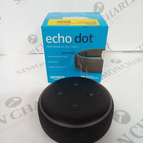 BOXED AMAZON ECHO DOT SPEAKER