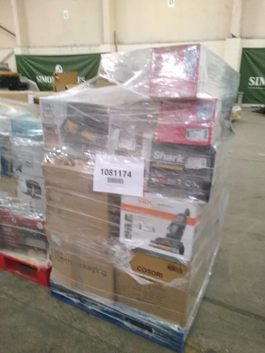 PALLET OF APPROXIMATELY 30 UNPROCESSED RAW RETURN HOUSEHOLD AND ELECTRICAL GOODS TO INCLUDE;