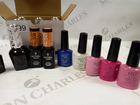 LIGHT CURED GEL POLISH BUMPER SET APPROX. 20 ITEMS 