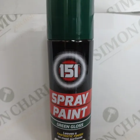 BOX OF 12 151 SPRAY PAINT IN GREEN GLOSS