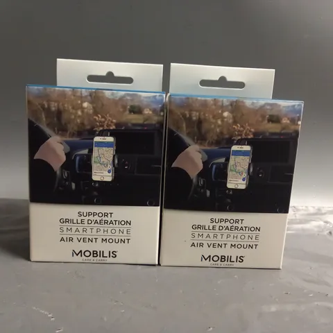 20 BOXED AND SEALED MOBILIS SMARTPHONE AIR VENT MOUNTS