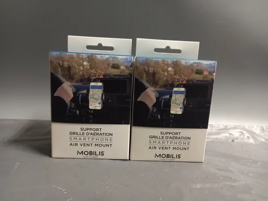 20 BOXED AND SEALED MOBILIS SMARTPHONE AIR VENT MOUNTS