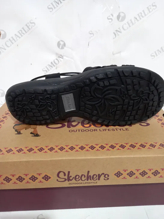 BOXED SKECHERS VEGAN SANDALS SIZE UNSPECIFIED