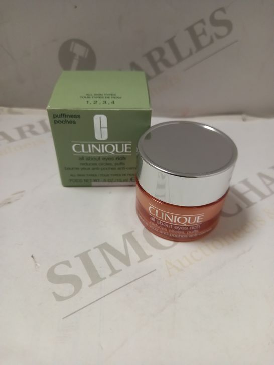 CLINIQUE ALL ABOUT EYES RICH 15ML