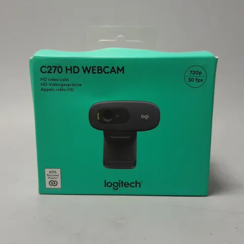 BOXED LOGITECH C270 HD WEBCAM 720P