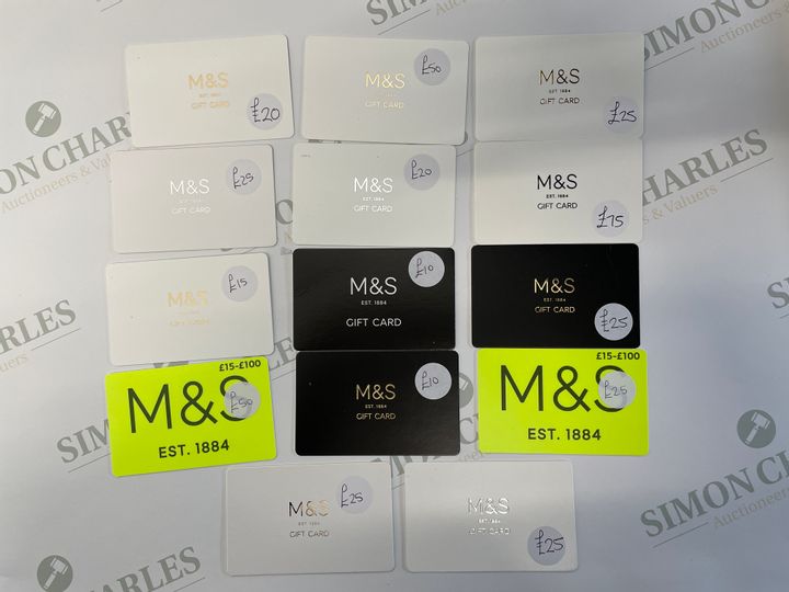 £400 MARKS AND SPENCER VOUCHERS 3159304Simon Charles Auctioneers