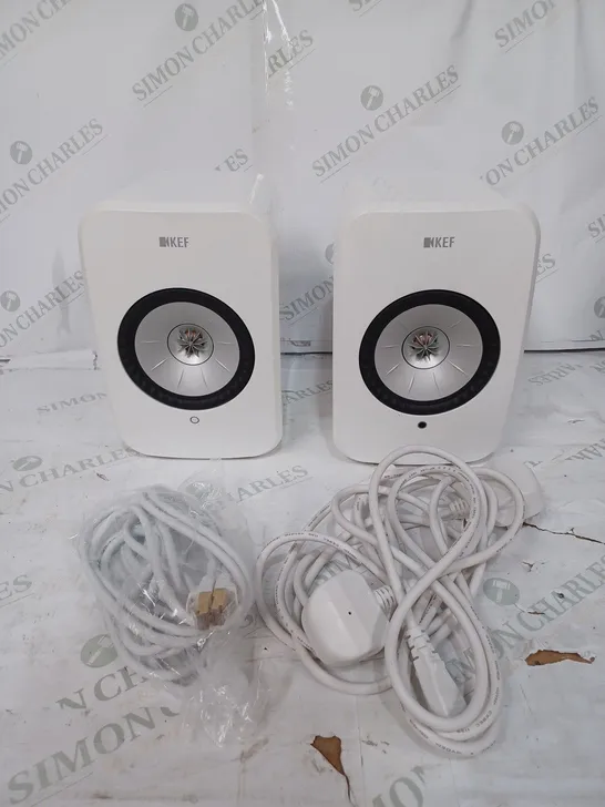 KEF LSX WIRELESS PAIR OF SPEAKERS - WHITE