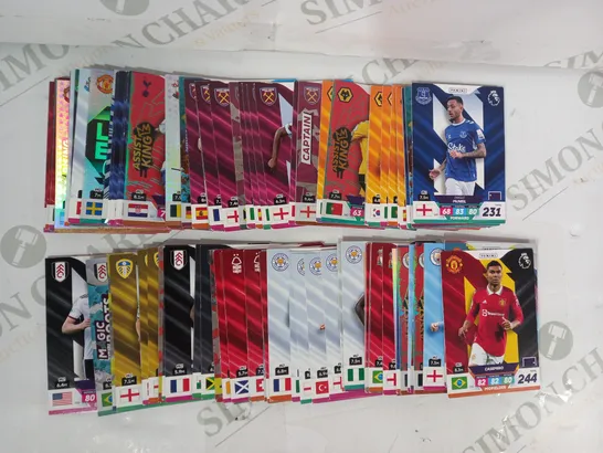 LOT OF ASSORTED PANINI PREMIER LEAGUE TRADING CARDS