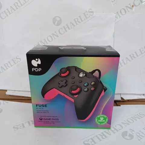 PDP FUSE BLACK WIRED XBOX CONTROLLER 