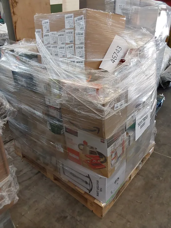 PALLET OF APPROXIMATELY 112 ASSORTED HOUSEHOLD & ELECTRICAL PRODUCTS TO INCLUDE