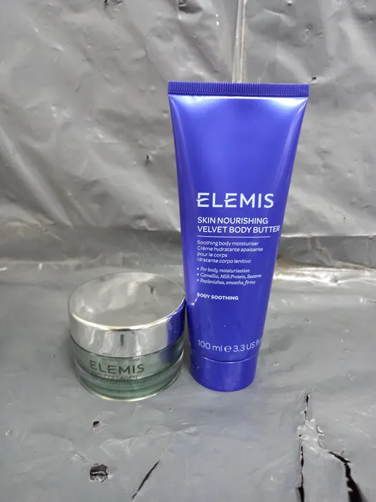 ELEMIS SKIN NOURISHING VELVET BODY BUTTER AND PRO-COLLAGEN OXYGENATING NIGHT CREAM