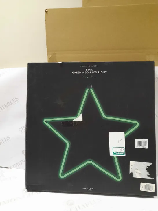 GREEN STAR NEON LED LIGHT