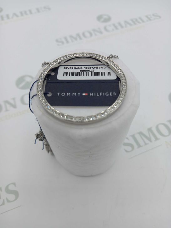 BRAND NEW TOMMY HILFIGER NECKLACE OPEN CIRCLE-UNBOXED RRP £75