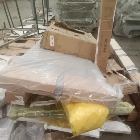 PALLET OF ASSORTED FURNITURE PARTS 