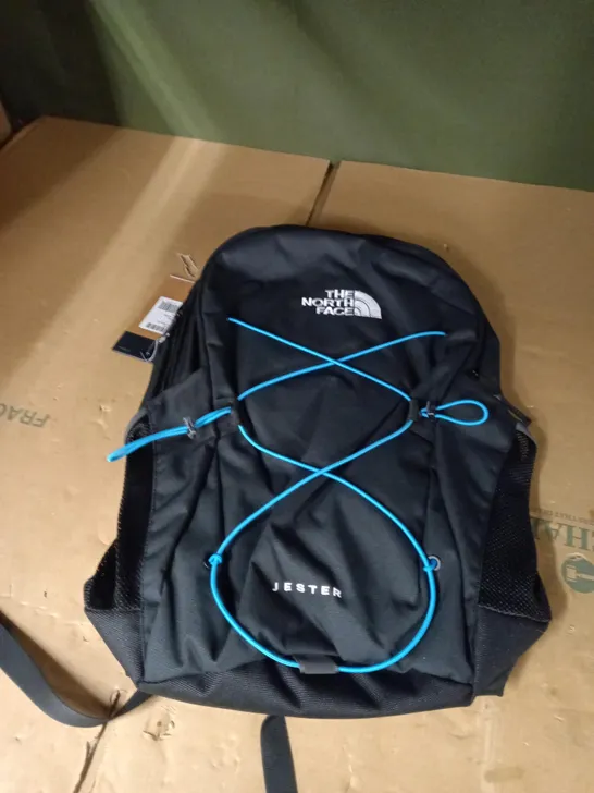 THE NORTH FACE JESTER BLACK BACKPACK 