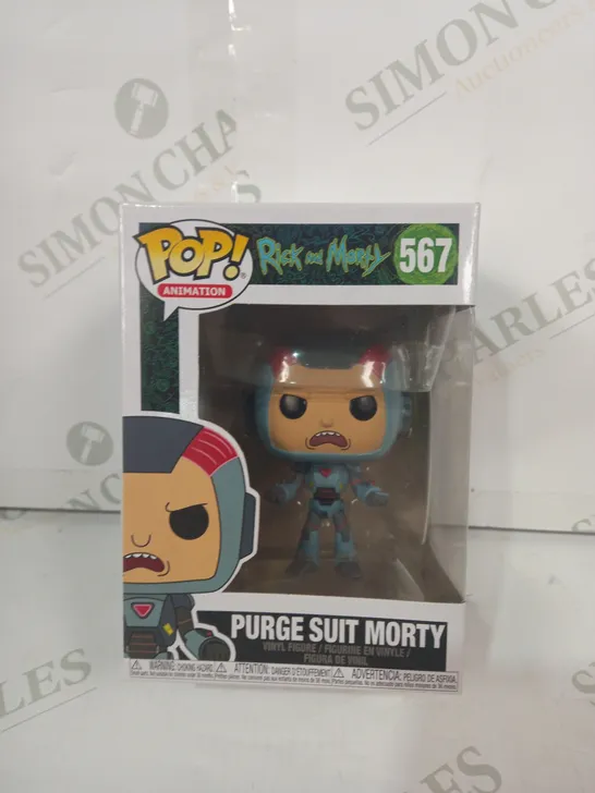 FUNKO POP ANIMATION RICK AND MORTY (567) - PURGE SUIT MORTY VINYL FIGURE