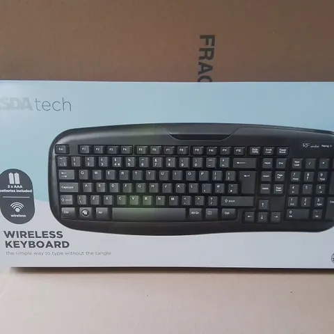 LOT OF 4 BOXED BRAND NEW WIRELESS KEYBOARDS