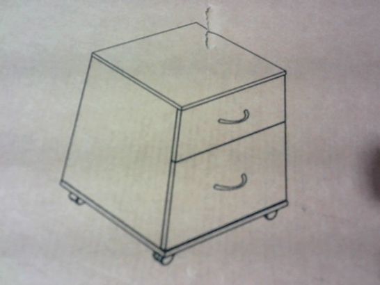 FILE CABINET WITH DRAWERS (WHITE)