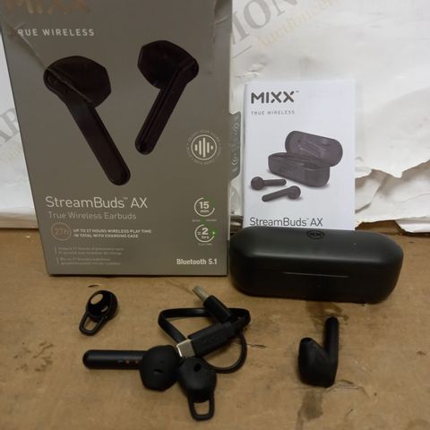 BOXED MIXX STREAMBUDS AX TRUE WIRELESS EARPHONES