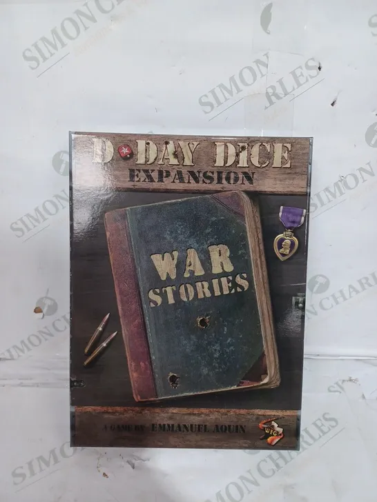 TACTICAL WARGAME D-DAY DICE WAR STORIES EXPANSION, 2ND EDITION