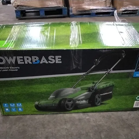 BOXED PO37CM 1600W ELECTRIC ROTARY CORDED LAWN MOWER