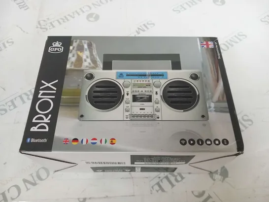 BOXED GPO BRONX SILVER BROOKLYN BOOMBOX