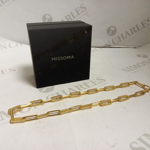 MISSOMA COTERIE 18CT GOLD PLATED CHAIN NECKLACE