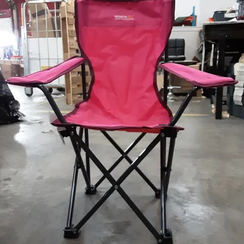 KIDS ISLA CHAIR IN PINK  WITH A STORAGE BAG 