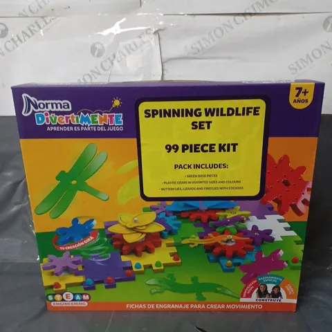 LOT OF 6 NORMA SPINNING WILDLIFE SET AGE 7+