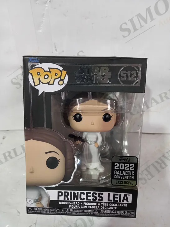 FUNKO POP STAR WARS 512 - PRINCESS LEIA BOBBLE-HEAD