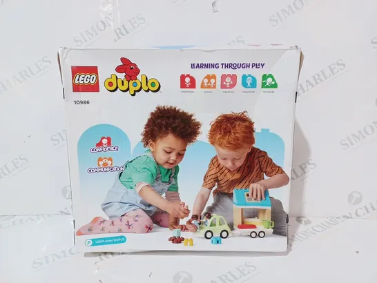 BOXED LEGO DUPLO 10986 LEARNING THROUGH PLAY SET