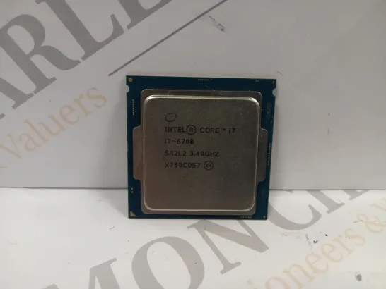 UNBOXED INTEL CORE I-7-6700 PROCESSOR