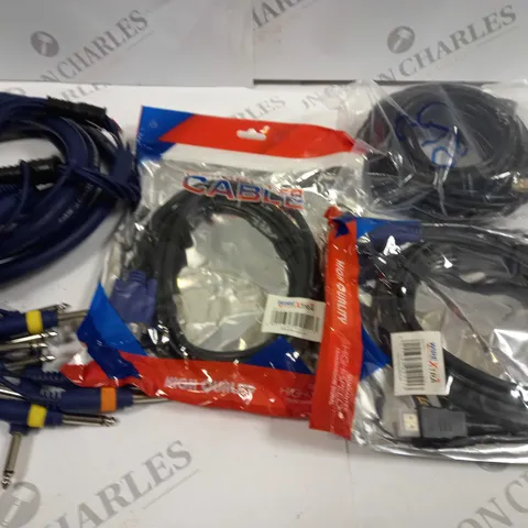 LOT OF 4 ASSORTED CABLES 