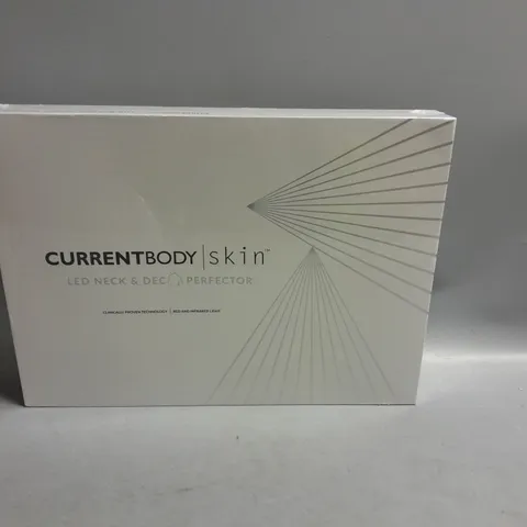 BOXED AND SEALED CURRENTBODY SKIN LED NECK AND DEC PERFECTOR 