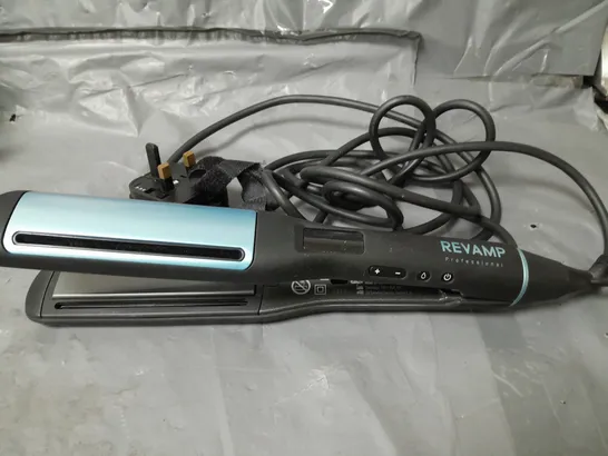 REVAMP PROGLOSS HYDRO SHIELD SHINE CERAMIC HAIR STRAIGHTENER RRP £119.99