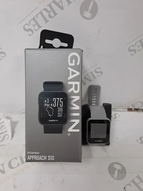 BOXED GARMIN APPROACH S10