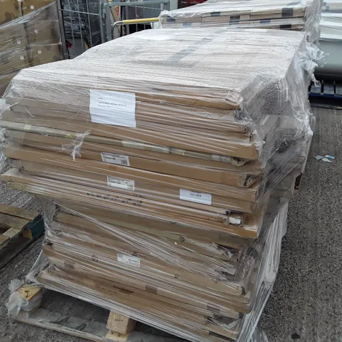 PALLET OF APPROXIMATELY 100 MIXED BATHROOM DOORS